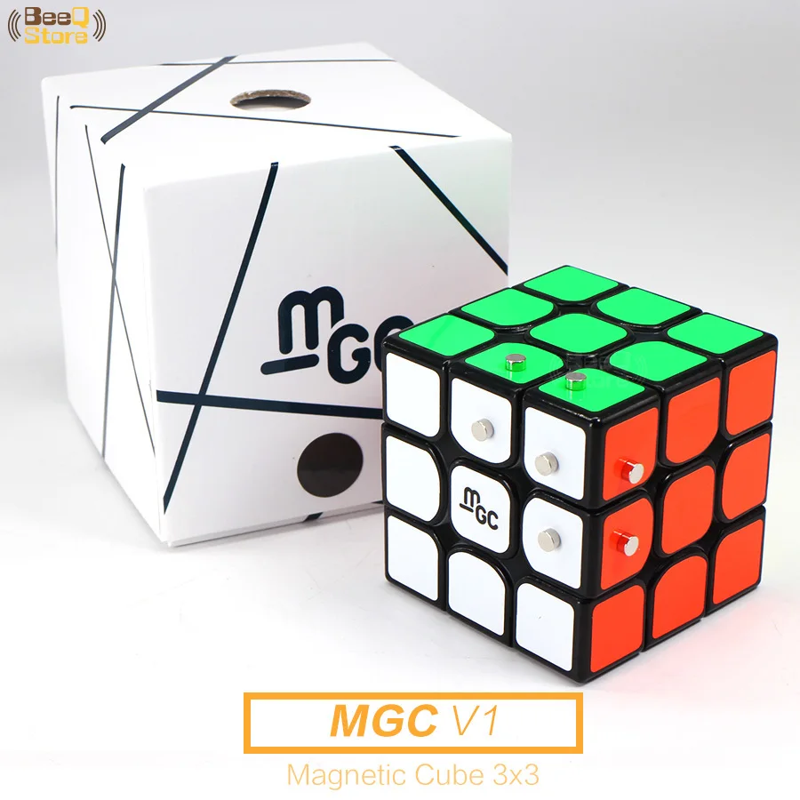 Yongjun Mgc 3x3 Магнитный куб 3x3x3 V1 Нео магический скорость головоломка игра Cubo Magico Wca