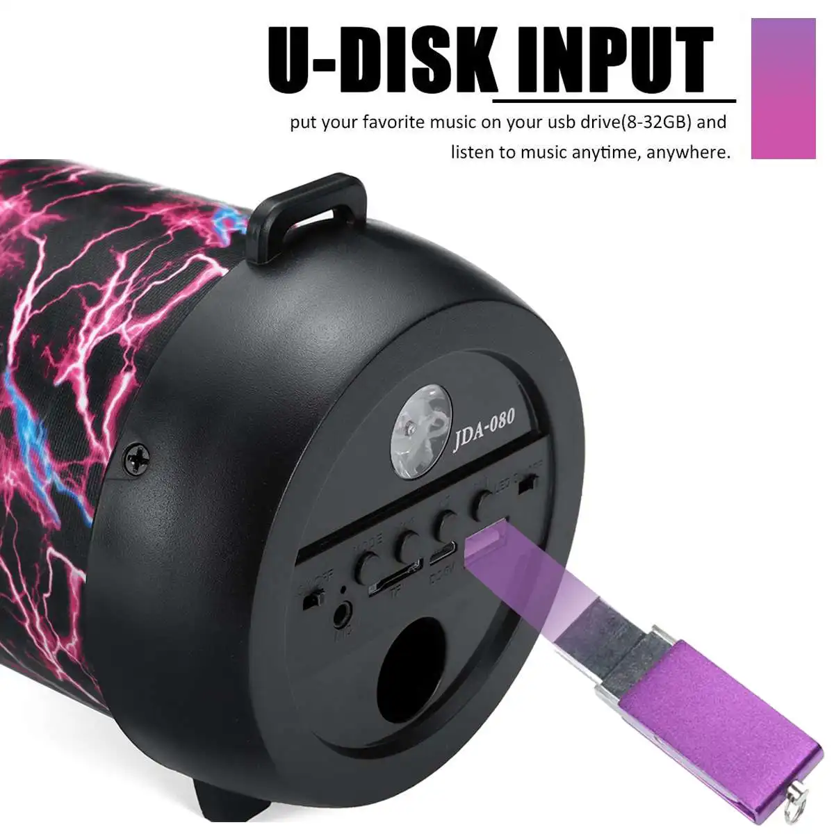 Портативная bluetooth колонка 5 в 3 Вт Беспроводная Громкая Колонка s для телефона