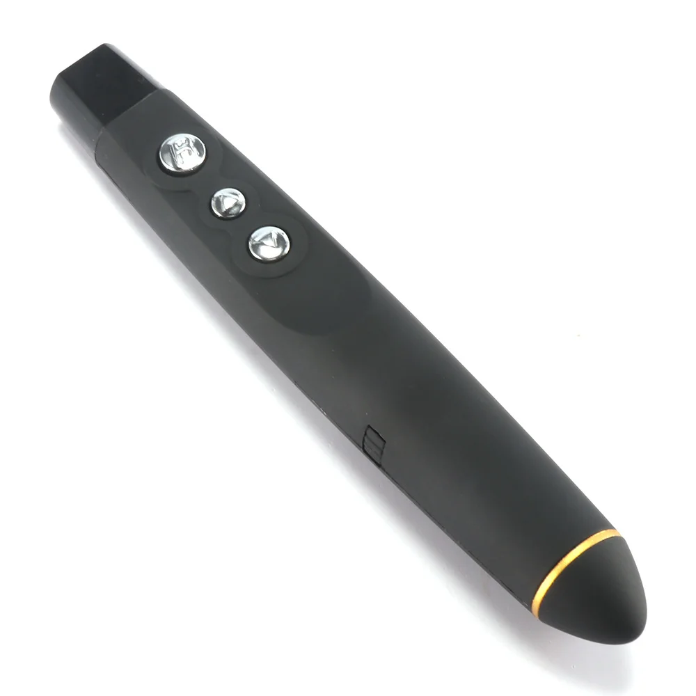 

Powstro Presentation Remote Control Wireless Presenter 2.4GHz USB Laser Flip Pen Power Point PPT Clicker RF Page Turning