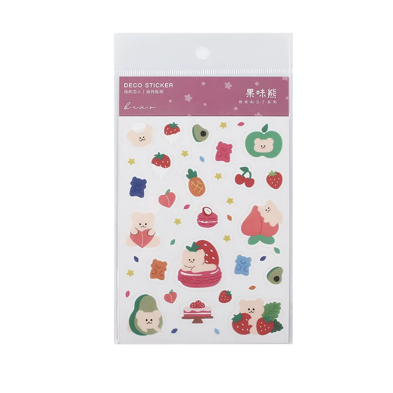 1 шт. декоративные наклейки в виде животных | Канцтовары для офиса и дома