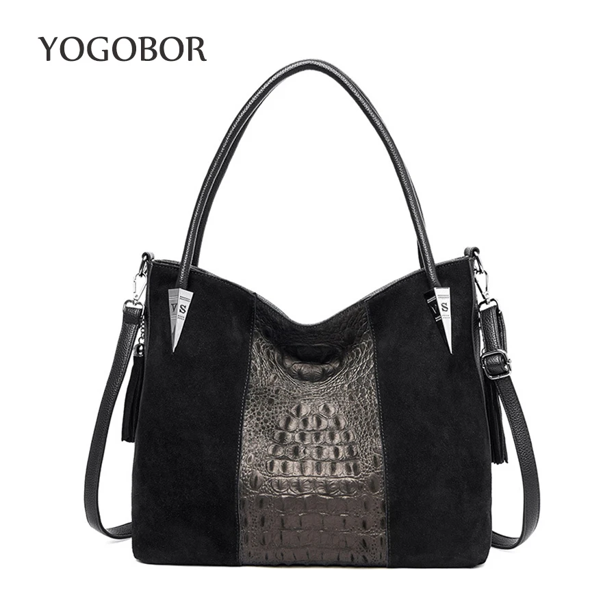 Женская сумка роскошная Высококачественная классическая с крокодиловым узором