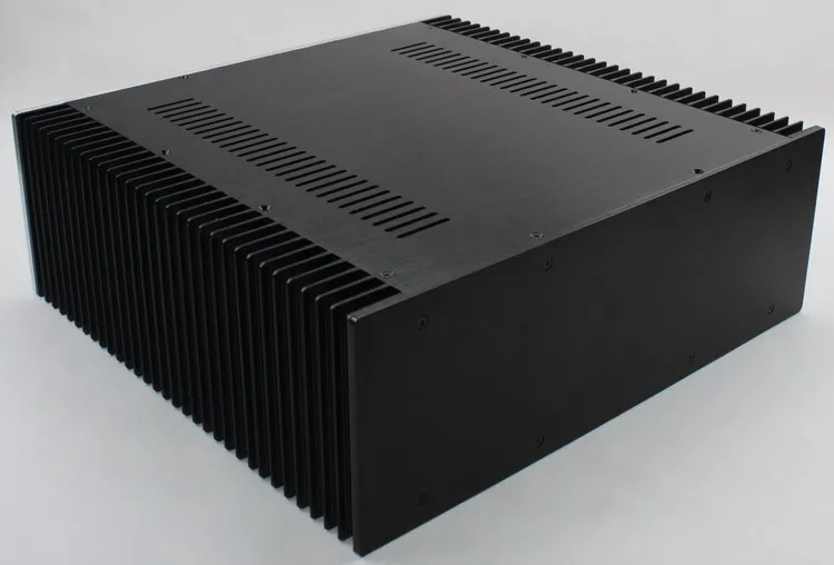 WA68 алюминиевый корпус усилителя/корпус предварительного усилителя DIY box (412*150*430