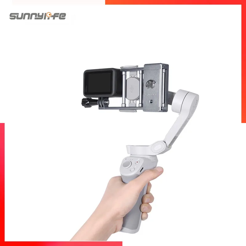 DJI OSMO Action Gopro Универсальный адаптер для камеры OM5 OM4 SE Регулируемый самовес дизайн