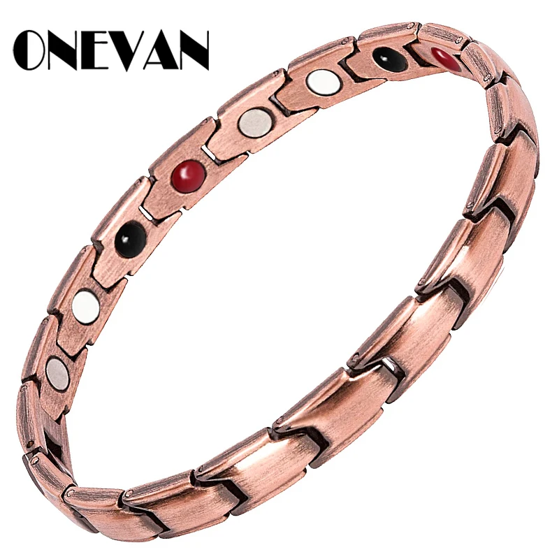 Женский винтажный браслет для здоровья Золотой/медный/Серебряный/черный цвет