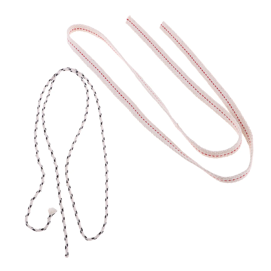 

1m Length Round Flat Cotton Kerosene Oil Wick Alcohol Lamp Wick