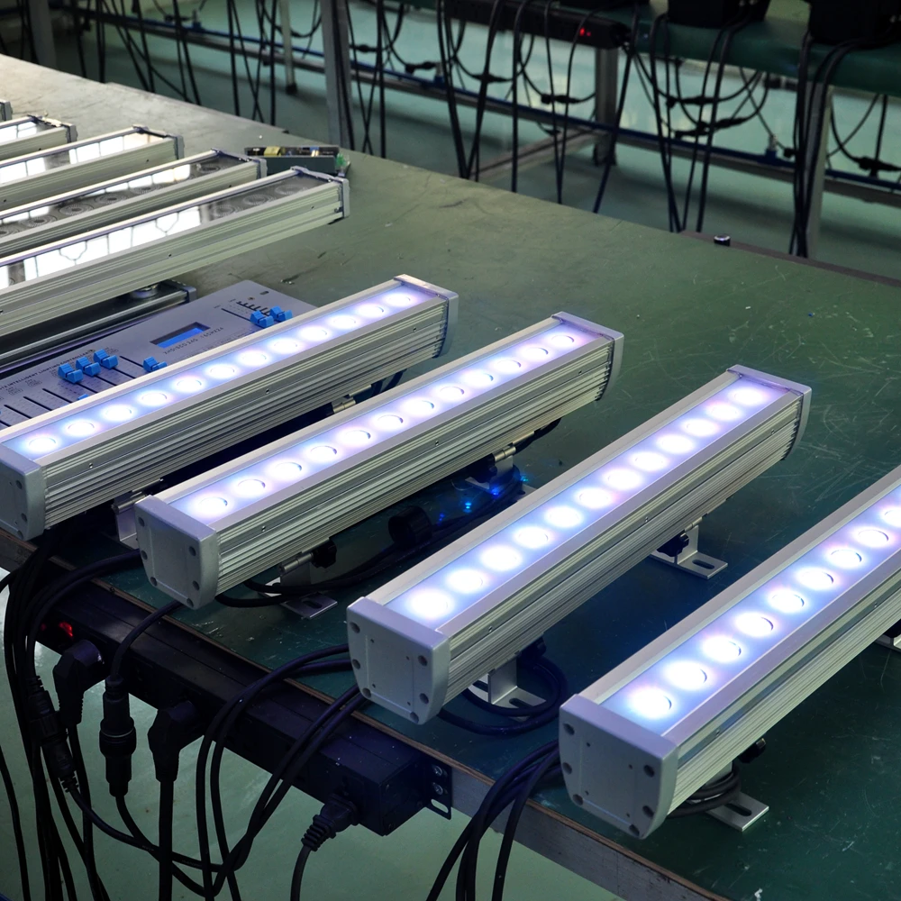 Gigertop 12x3 Вт RGB контройлер с 3IN1 Цвет 500 мм длиной светодиодная настенная лампа