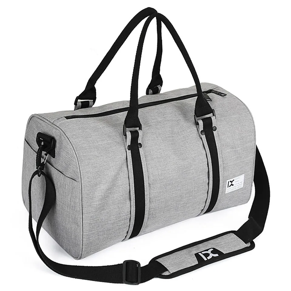 

Men's Women's Travel Sports Bags Business Lightweight Cylindrical Tote Bags Weekend Messenger Bags Nylon Waterproof Handbag
