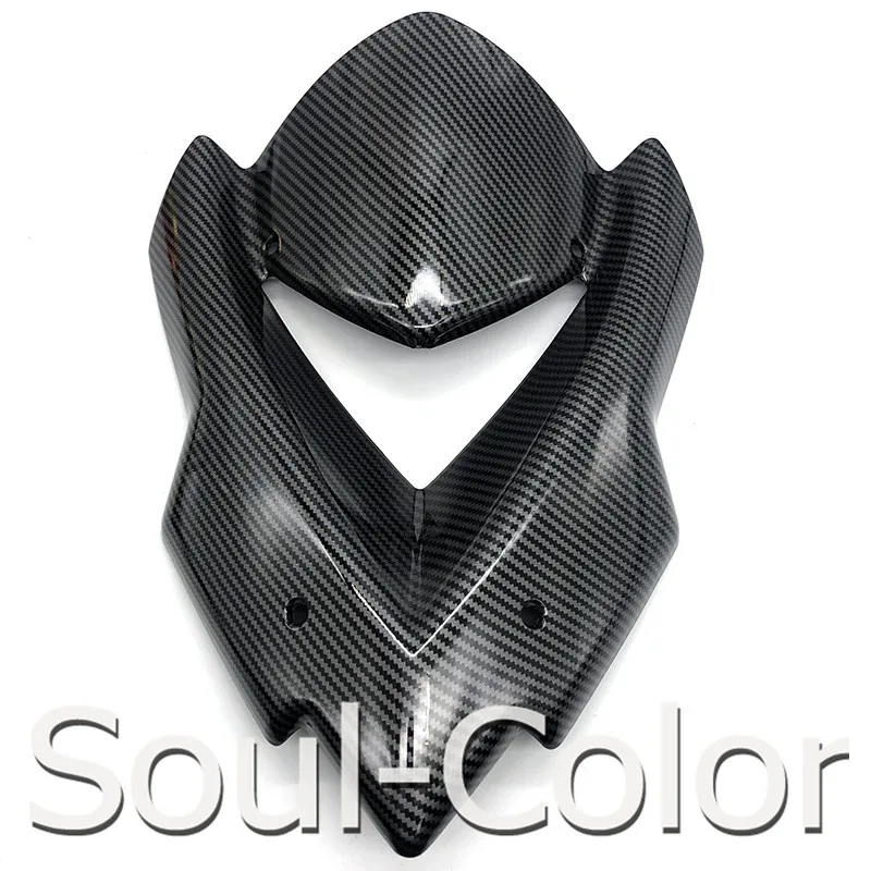 Мотоцикл дефлектор ветрового стекла козырек из углеродного волокна подходит для