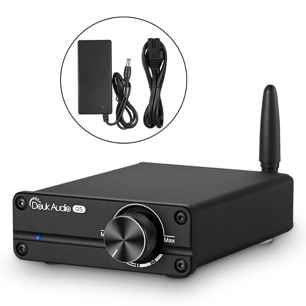 Nobsound Последние Мини TPA3116 Bluetooth 5,0 HiFi Мощность стерео усилитель домашнего аудио Amp с ВЧ бас - Цвет: Black HiFi Version