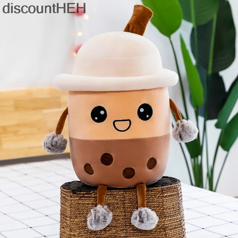 

Bubble Tea Cup Plush Toy Pillow Stuffed Food Milk Tea Soft Doll Milk Tea Cup Pillow Cushion Kids Toys Birthday Gift
