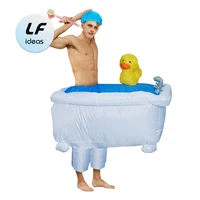 lf bathtub inflatable costume cosplay thanksgiving christma for woman adult party festival stage performance funny costumes