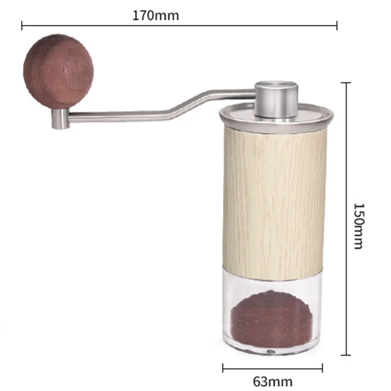 Бесплатная доставка маленькая ручная кофемолка для путешествий дома