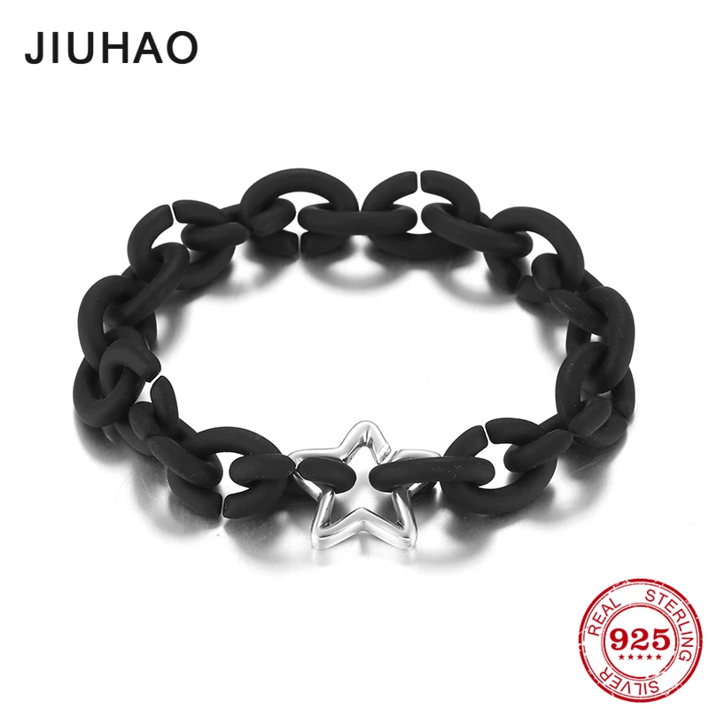 Простой стиль высокое качество бусины жесткий резиновый X браслеты браслет для