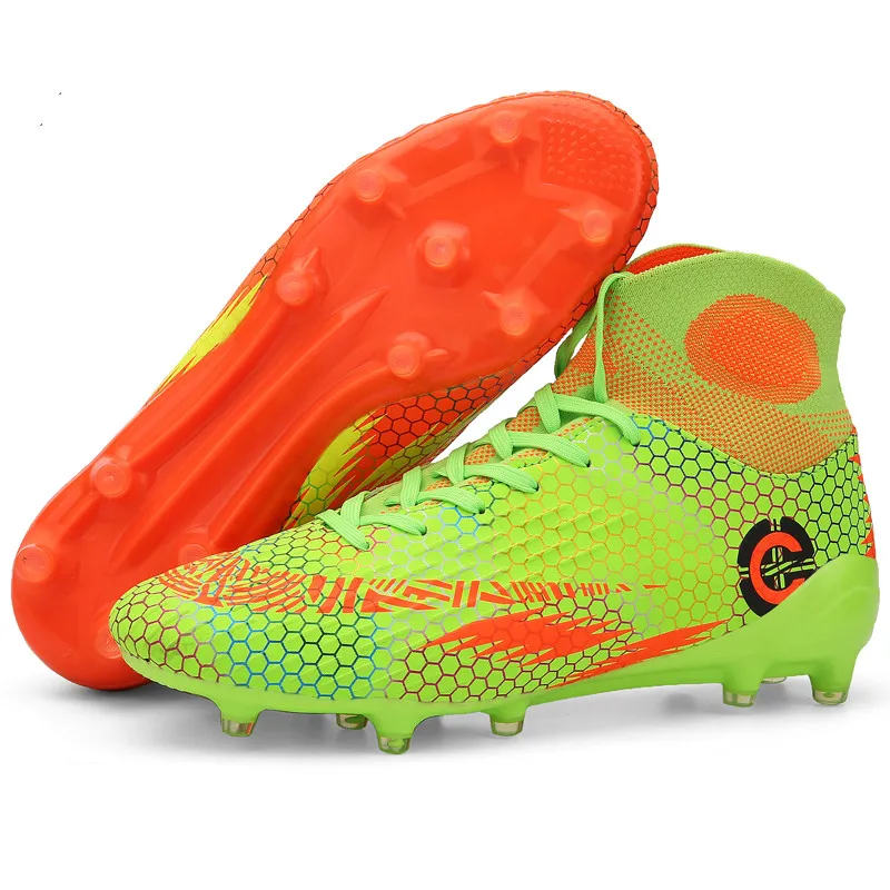 Мужская спортивная футбольная обувь для мальчиков футбольные кроссовки с шипами