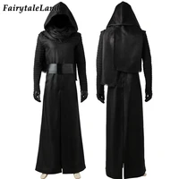 halloween carnival high quality kylo cosplay ren costume wars battle outfit fancy black ben solo suit custom made
