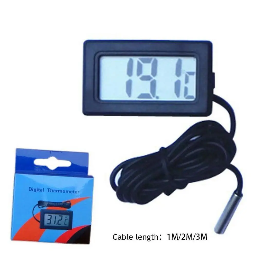Цифровые Термометры с ЖК дисплеем водонепроницаемые портативные погружные