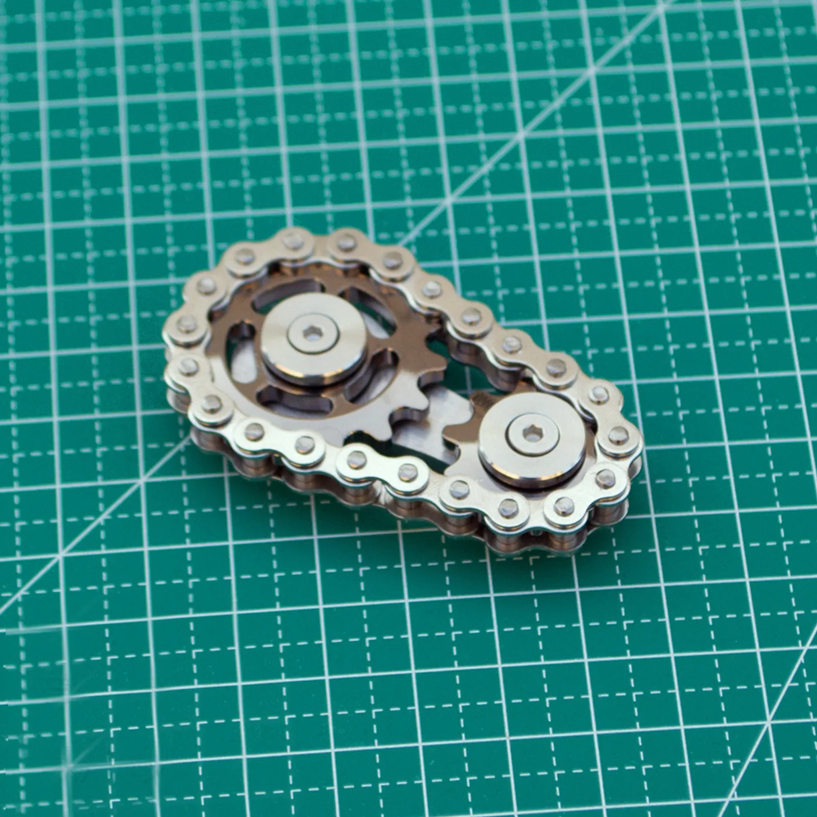 Игрушки для пальцев Гироскопическая звездочка маховик фиджет-Экипировка цепь