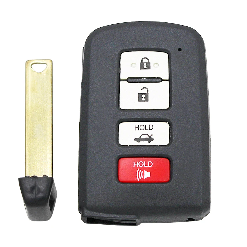 Чехол для смарт карты с 2 / + 1/3/4 кнопками автомобильного ключа дистанционным