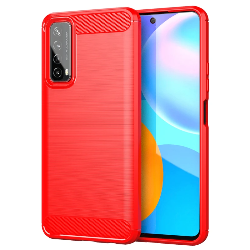 For Cover Huawei Y7A Case For Huawei Y7A Coque Protective Shockproof Silicone Bumper Cover For Huawei P Smart 2021 Y7A Fundas