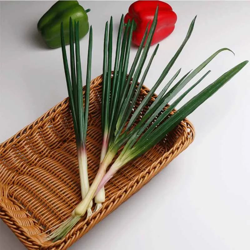 

PU Simulation Onion Fake Green Onion Model Vegetable Plant Prop Early Education Garlic Sprouts
