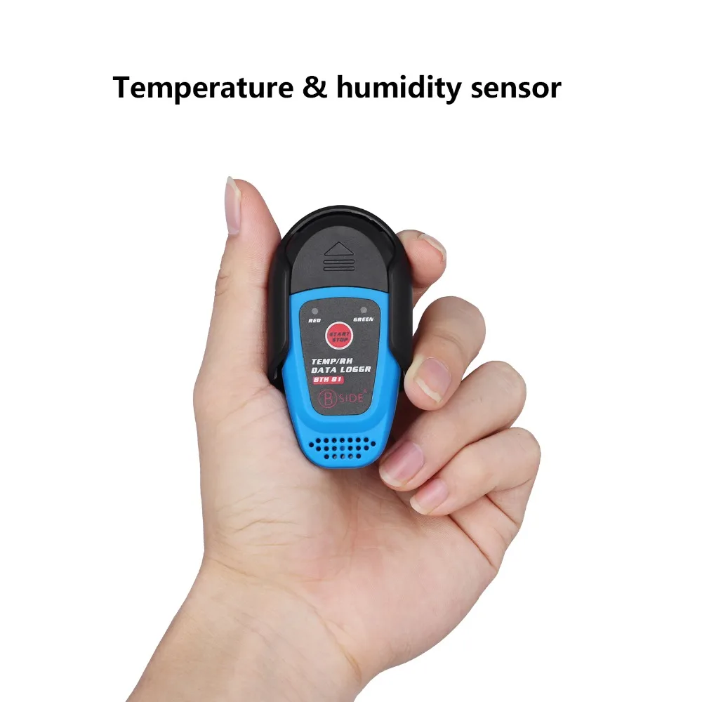 Intelligent Temperature Humidity data logger BSIDE BTH81 For cold chain drug storage USB automatic generation of reports | Инструменты