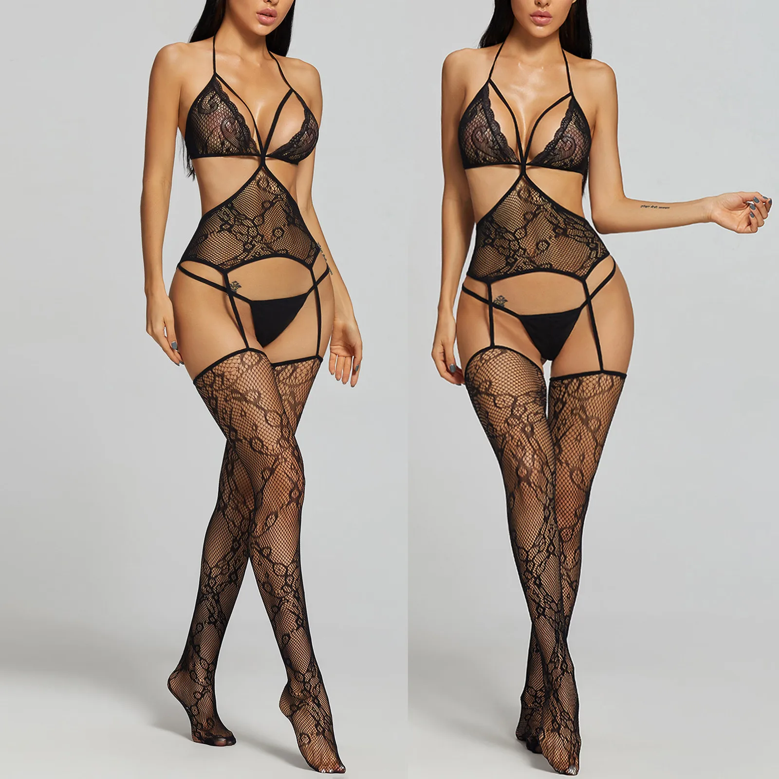 Для женщин белье сексуальное эротическое порно Соблазнительные ажурные Babydoll