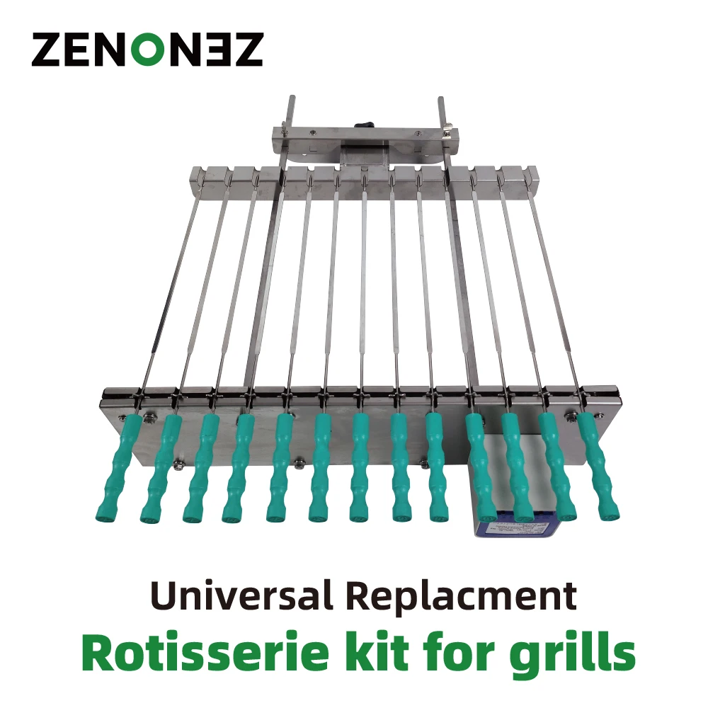 Шпажки для барбекю Z5S с автооткидной крышкой набор из 13 шт. универсальные Сменные