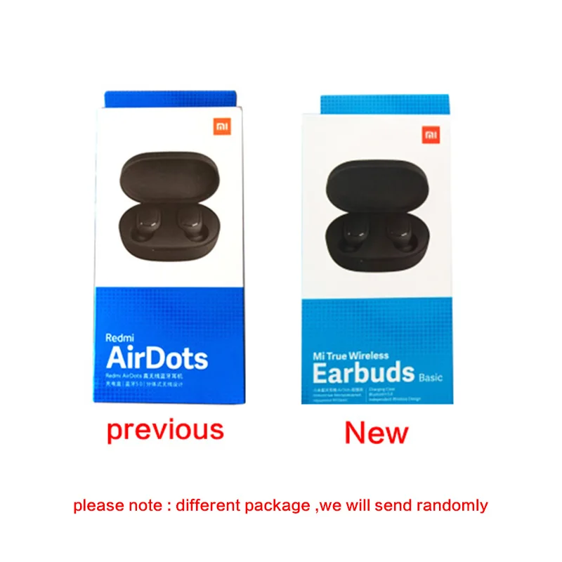 Xiaomi Redmi AirDots наушники Bluetooth гарнитура 5,0 TWS истинный беспроводной стерео SBC милый мини-светильник наушники с автоматической зарядкой