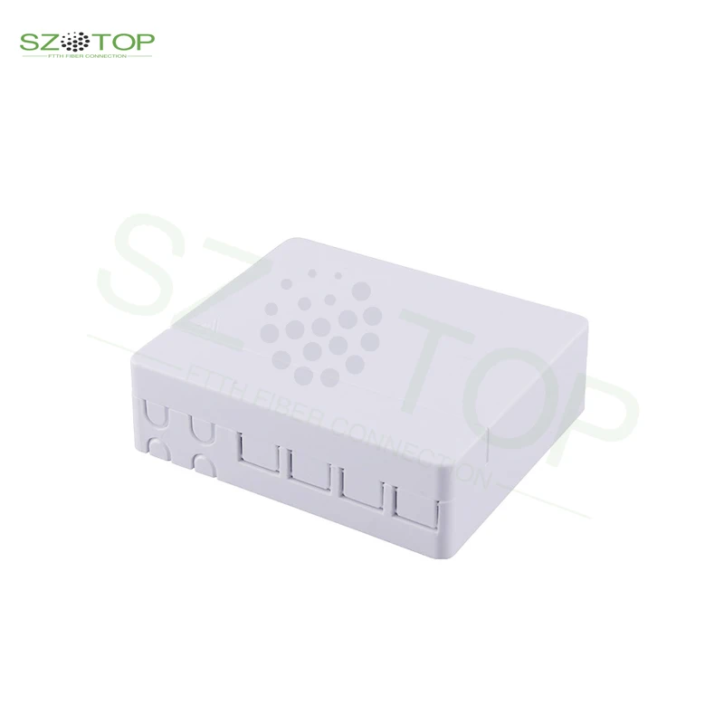 

4 порта волоконно-Оптическая защитная коробка ABS Материал FFTH настольная Коробка Сварочный аппарат для термического сращивания защитная кор...