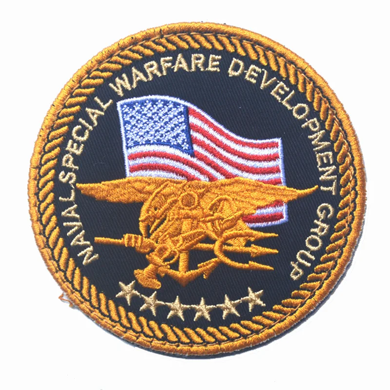 USMC военные нашивки морская пехота США Морская 3D вышивка тактическая нашивка для