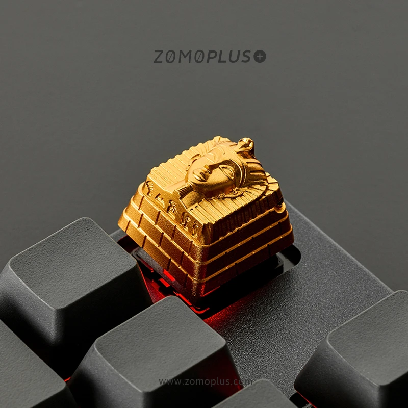 Key cap mechanical keyboard keycap personality design Pharaoh Modeling theme Cherry MX axis aluminum alloy keycaps M16 | Компьютеры и