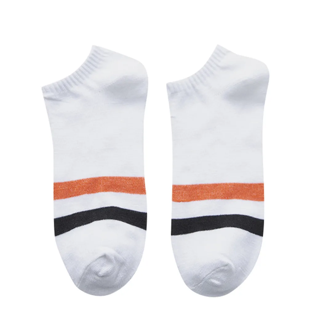 SAGACE/удобные хлопковые тапочки унисекс в полоску Короткие носки Однотонные Сезон