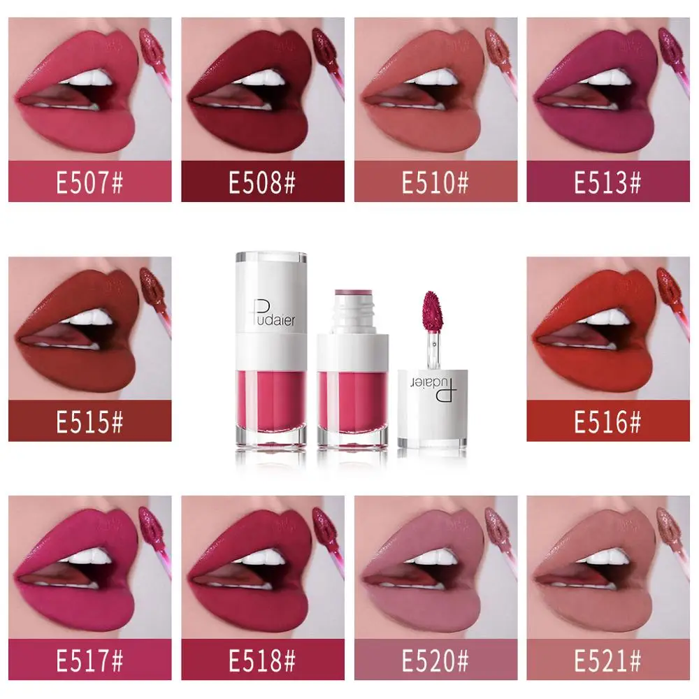 Пудейер 16 цветов помада для макияжа губ блеск длительное увлажнение