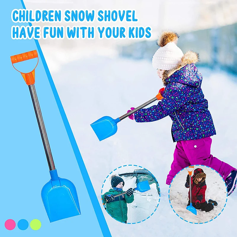 

47cm Kids Snow Shovel Perfect Sized Sand Shovel for Children Dunes Spoons Beach Diggers Outdoor Use