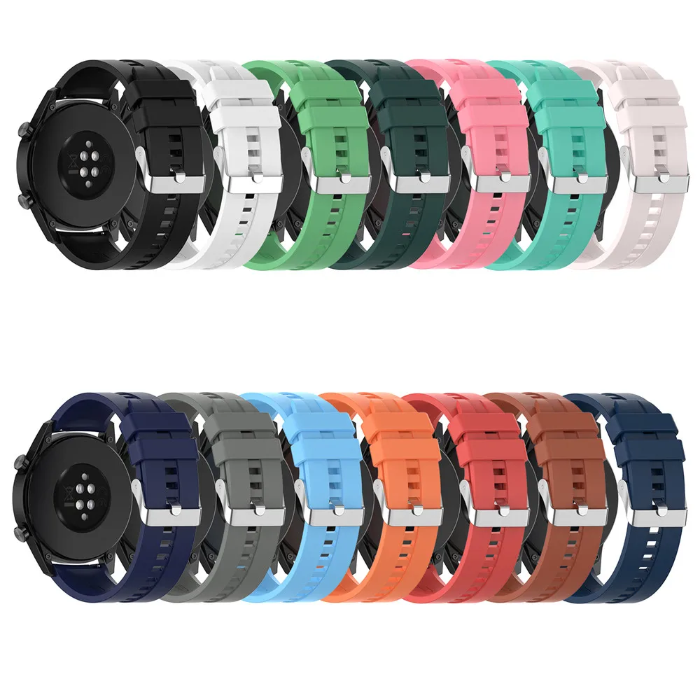 

Ремешок силиконовый для наручных часов HUAWEI Watch GT3 GT2 Pro GT Runner