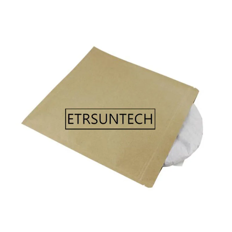 200 шт. большие квадратные пакеты из крафт бумаги|Сумки для вещей| |