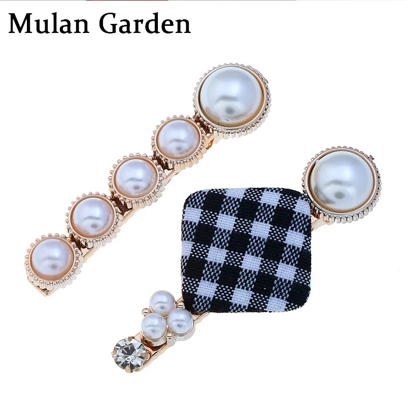 M &amp G винтажная жемчужная заколка для волос женщин Свадебные аксессуары