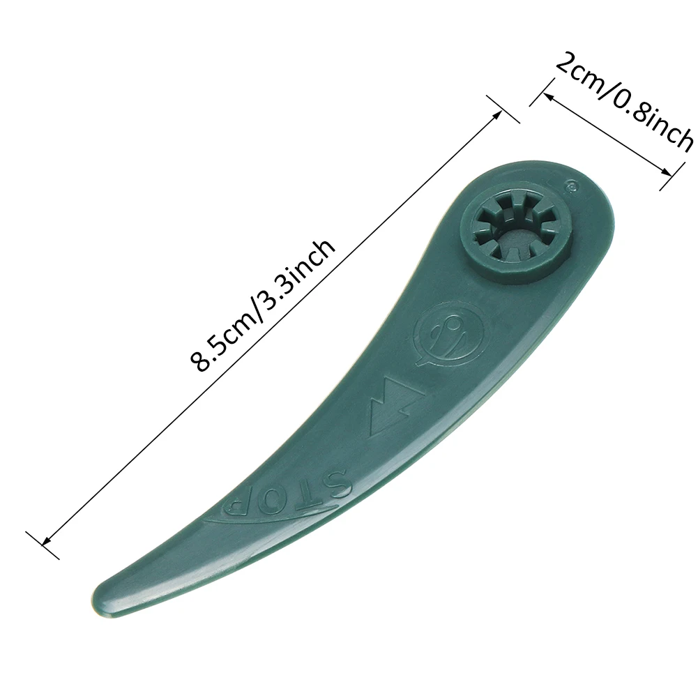 25 шт. Пластиковые лезвия для Bosch ART 23 18 Li/26 18Li травяной стример триммер пластиковые