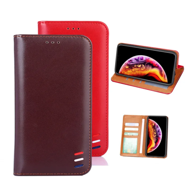 Магнитный чехол бумажник из искусственной кожи для телефона держатель карт Xiaomi