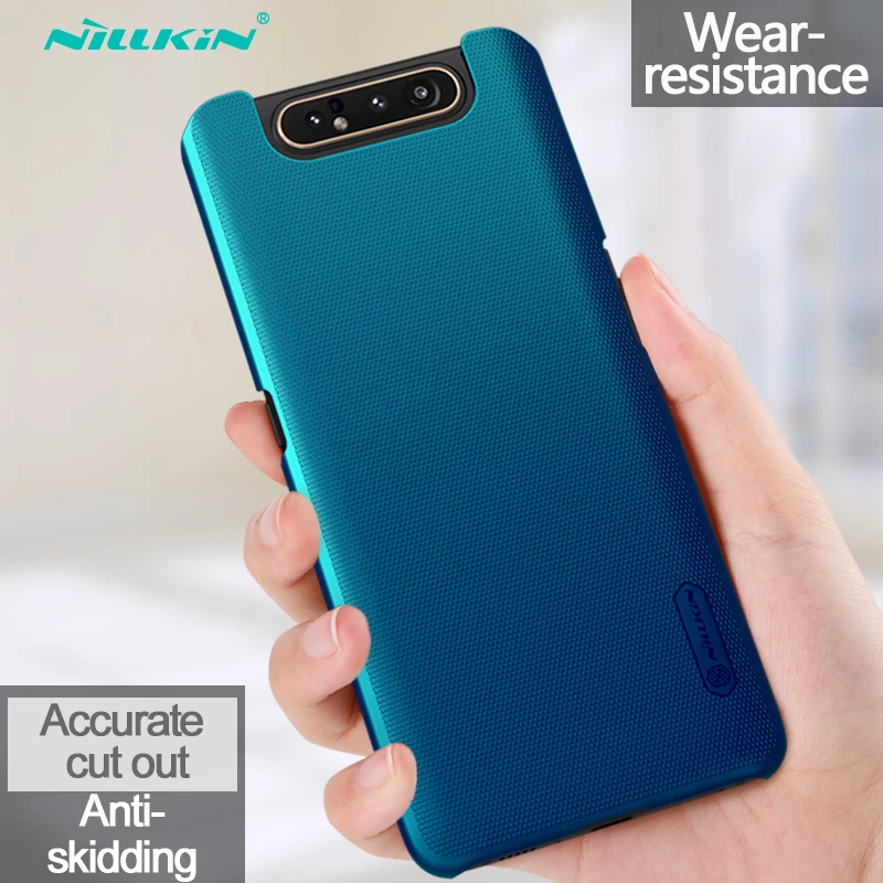 Чехол для samsung Galaxy A80 A90 чехол NILLKIN Супер Матовый Защитный пластиковый жесткий чехол для телефона samsung Galaxy A80 A90 с подарком