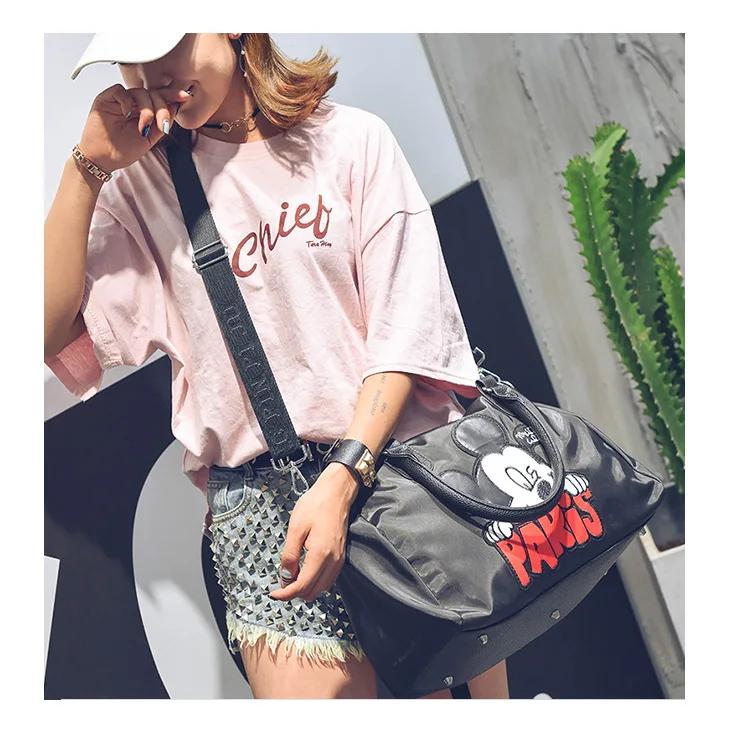 Disney новая водонепроницаемая сумка с рисунком Микки Мауса через плечо ручная