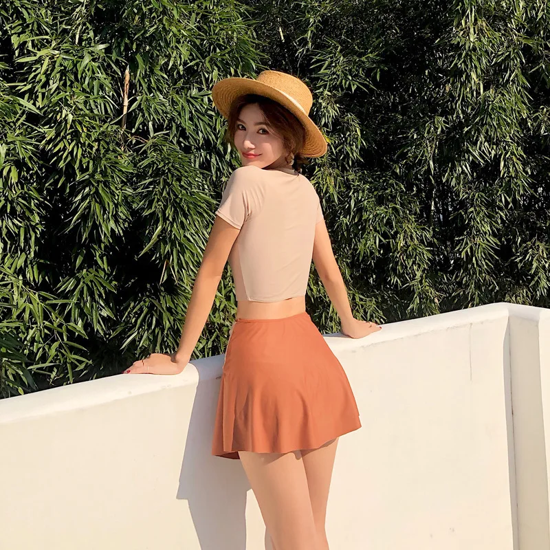 Женский купальный костюм из двух предметов женские Танкини купальные костюмы