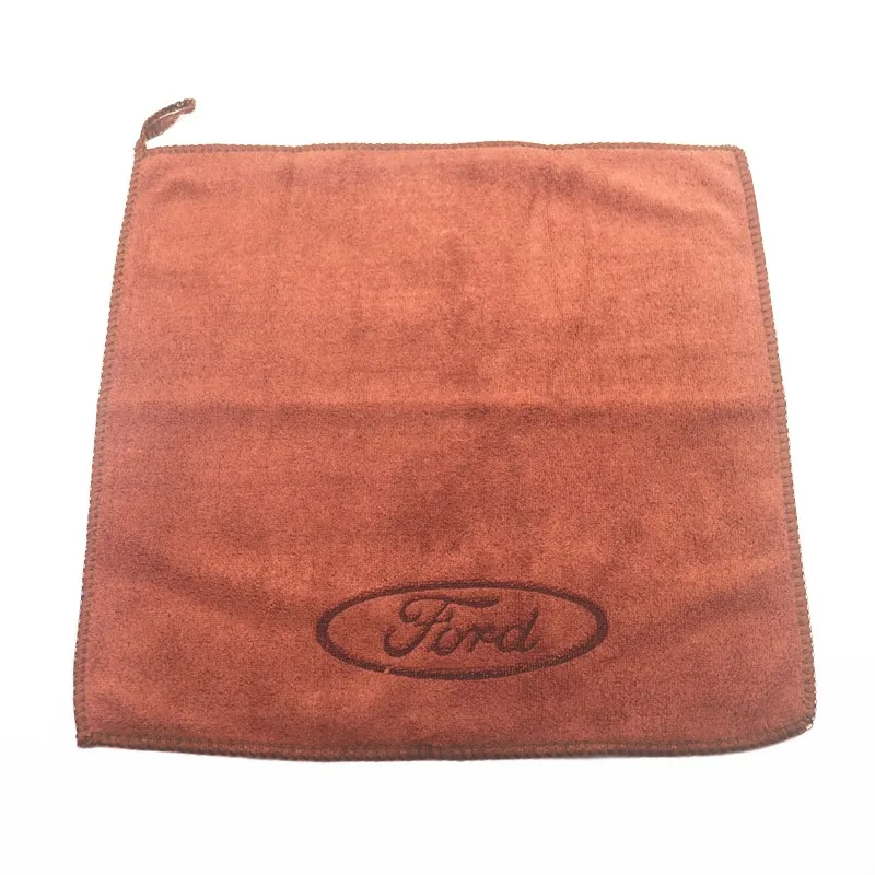 30*30 см автомойки микрофибра Полотенца чистки автомобиля для Ford Fiesta EcoSport эскорт