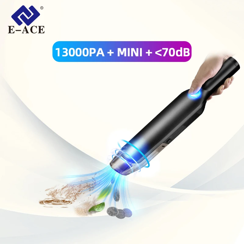 E ACE M11 вакуумный очиститель воздуха для автомобиля Портативный Беспроводной