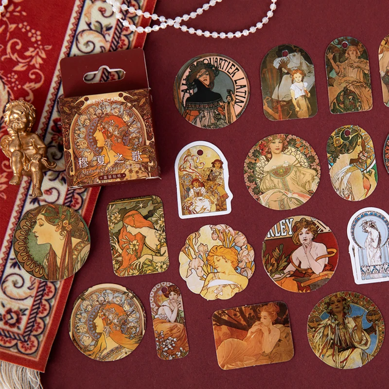 45 шт./кор. в винтажном стиле Одежда европейском росписи серии пуля журнал