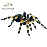 earlfamily 13cm x 7 2cm orange knee tarantula spider arachnid vinyl decal auto car truck atv rv boat car stickers graphics