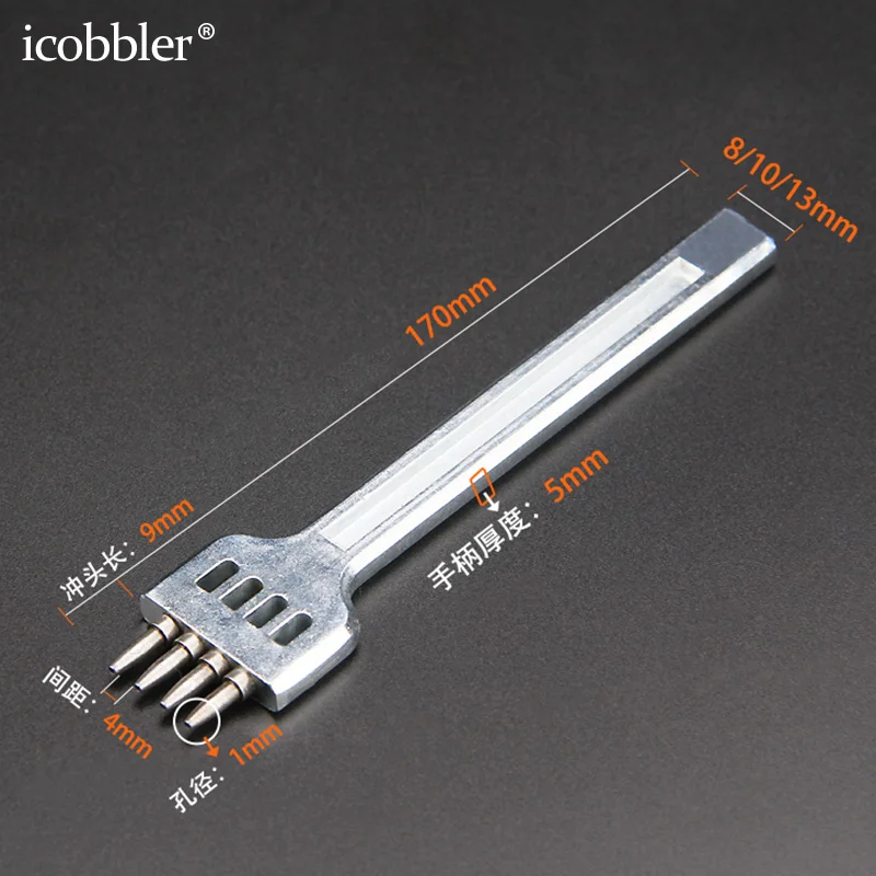Новинка 2019 кожаный режущий стежок для бумажника пояс с круглым дырочком набор