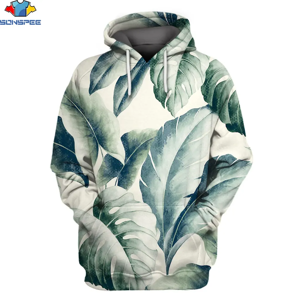 

SONSPEE New Green Grass Leaf Men Hoodie 3D Printing Novelty Hemp Leaf Smoking Top Harajuku Funny Long Sleeve Super Dalian Hoodie