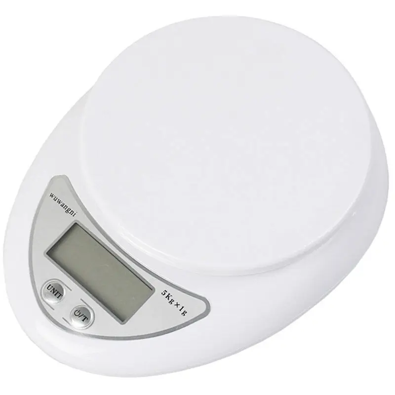 

Digital Scale 5KG 1KG Electronic Mini Pocket Scale 1g 0.1g Precision Steelyard for Kitchen Food Balance Scales