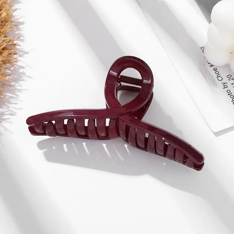 

INS Style Beautiful Headwear Hairpins Party Cross Hot Sale Hair Claw Hair Crab Gifts Korean Hairgrip Plastic Bath New Arrival